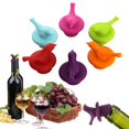 thumbnail image 2 of Hecteas Wine Stopper,Bottle Opener,Little Bird Wine Bottle Stopper Colorful Reusable Silicone Wine Bottle Stopper Decorate Wine Cap Cute Wine Toppers For(1*Wine Stopper-Blue), 2 of 9
