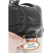 HUBERT Airpot with Lever Lid 2.5L Stainless Steel Glass-Lined
