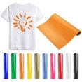 thumbnail image 4 of TECHTONGDA 1 Yard 20inch PU Vinyl for T-Shirts Heat Press Transfer HTV Cutting Plotter Craft Red, 4 of 7