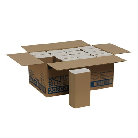 Peri Towels Pacific Blue Basic™ (20204) Multifold Paper Towels (Previously Branded Acclaim®) by GP PRO (Georgia-Pacific), White, 250 Towels Per Pack, 16 Packs Per Case ()