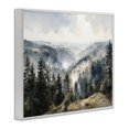 thumbnail image 2 of Stupell Industries Traditional Misty Tree Tops Vista White Framed Giclee Art, 14 x 11, by Franklyn Gregory, 2 of 8