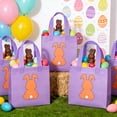 thumbnail image 6 of Honmine 12-Piece Easter Gift Bags Set, Rabbit Pattern Holiday Decorative Bags, Available in 6 Colors, Spring Party Favor Bags, 6 of 6