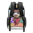 thumbnail image 6 of Dino Ranch-theme Clear Backpack Heavy Duty Transparent Bag See Through Bookbag for Work, Sport, College, Travel12.2“X16.9"(31X43cm), 6 of 6