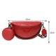 thumbnail image 2 of Bolsa De Pecho Bolsa de pecho con patrón de cocodrilo, Bolsa de hombro con cadena y correa ancha tejida para el trabajo (rojo) Tmvgtek Para Estrenar, 2 of 8