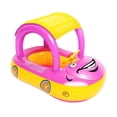 thumbnail image 2 of Flotador De Piscina Para Bebé Con Toldo, Bote De Natación Para Coche, Para Playa, Viajes, Fiestas Temáticas, Morado Púrpura, 2 of 8