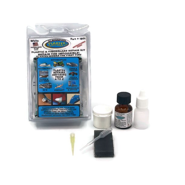 Plastex Plastic Repair Kits Plastic Adhesive Easily Glue, Repair or