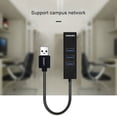 thumbnail image 2 of Seitruly Lenovo USB 3,0 divisor para 10M/100M/1000M Gigabit Ethernet adaptador Oficina portátil escritorio PC conector convertidor suministros Cables de computadora, 2 of 6