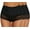Black, variant on 3Pack Plus Size Women's Sexy Black Lace Shaping Panties | High-Waist Comfort Underwear S