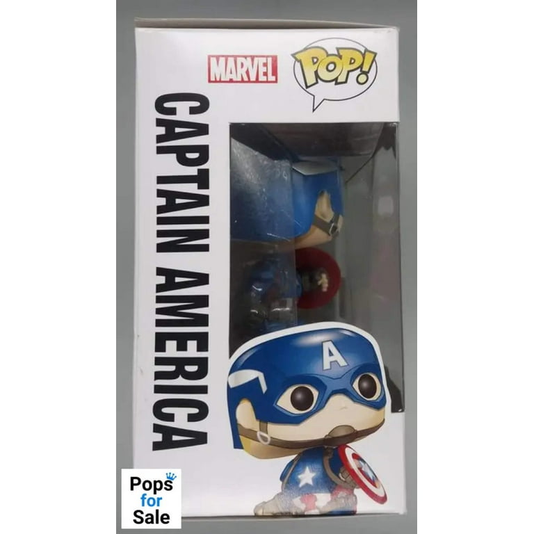 MARVEL - FUNKO POP! マーベル　キャプテン・アメリカ　アイアンマン　セット Funko POP! Marvel Characters Set: Captain America & Iron Man