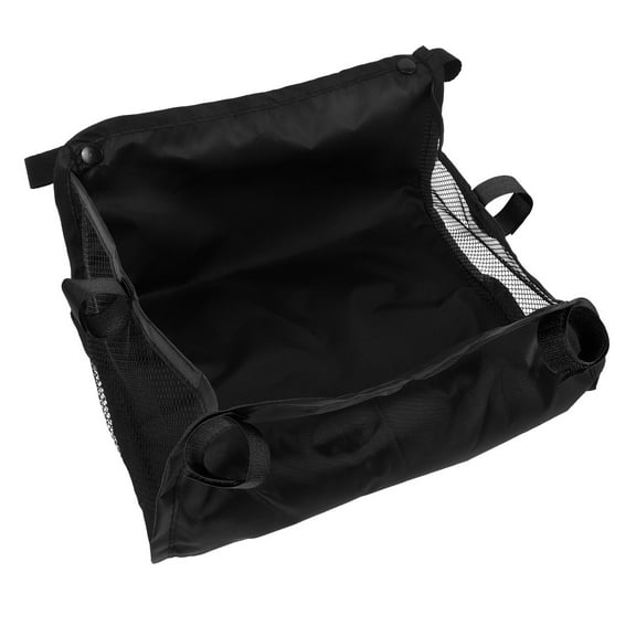 UPKOCH Oxford Cloth Baby Stroller Organizer Basket Black 1Set 11.79X11.79X3.93In