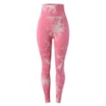 thumbnail image 3 of Gibobby Yoga pants mujer Pantalones ajustados de color melocotón para levantamiento de cadera para mujer(Rosa,CH), 3 of 3