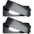 thumbnail image 1 of Paquete de 2 moldes para tartas antiadherentes de 14" x 5,75" con fondo extraíble, molde rectangular para hornear pasteles, 1 of 5