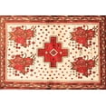 thumbnail image 1 of Ahgly Company Indoor Rectangle Persian Orange Traditional Area Rugs, 5' x 8', 1 of 1