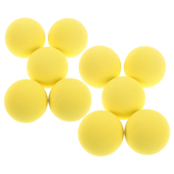 Homoyoyo 10Pcs Soft Eva Foam Golf Practice Balls Lightweight Durable Golf Balls for Backyard Training