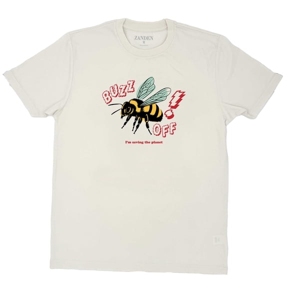 Zanden Buzz Off Adult Unisex T-Shirt, Large