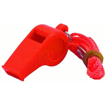Loud Safety Whistle - KIMPEX Pealess Safety Whistle Orange #745594
