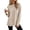 KHAKI, variant on Xaqiouau Womens Oversized Crewneck Sweatshirt Scalloped Hem Long Sleeve Pullover Tunic Top Loose Fit Lightweight Casual Fall Winter Tops