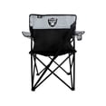 thumbnail image 3 of Juego DE 2 Sillas Plegables NFL Las Vegas Raiders 100% Original Color Negro, 3 of 9