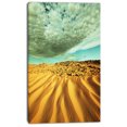 thumbnail image 2 of Dramatic Sky Above Sand Desert - Landscape Wall Art on Canvas, 2 of 3