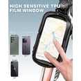 thumbnail image 3 of Bolsa con marco frontal para teléfono de bicicleta ROCKBROS, impermeable, negra, 6.5 pulgadas, 3 of 7