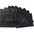 thumbnail image 2 of Sacs Anti-Odeur - Sacs Mylar Refermables Pochette en Aluminium Sac Plat Noir Mat, 2 of 5