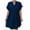 Navy, variant on Aofany Womens T Shirt Dresses Summer Short Sleeve Loose Tunic Dress Casual Swing Dress Fashion Sundress Solid Color