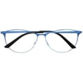 thumbnail image 5 of Tango Optics Metal Cateye Optical Eyeglasses Frame Flexible Stainless Steel Blue For Prescription Lens -, 5 of 7