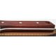 thumbnail image 4 of Esencial para guerreros de jardín: Hori Hori, cuchillo de jardín con mango de palisandro, hoja de acero inoxidable de 7" con borde dentado, construcción de espiga completa, funda de cuero con cuerda, 4 of 5