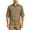 Khaki, variant on Sun Protection Shirts for Men Long Sleeved Solid Color Fast Drying Turndown Collar Blouse With Pockets Loose Casual Breathable Sports Top