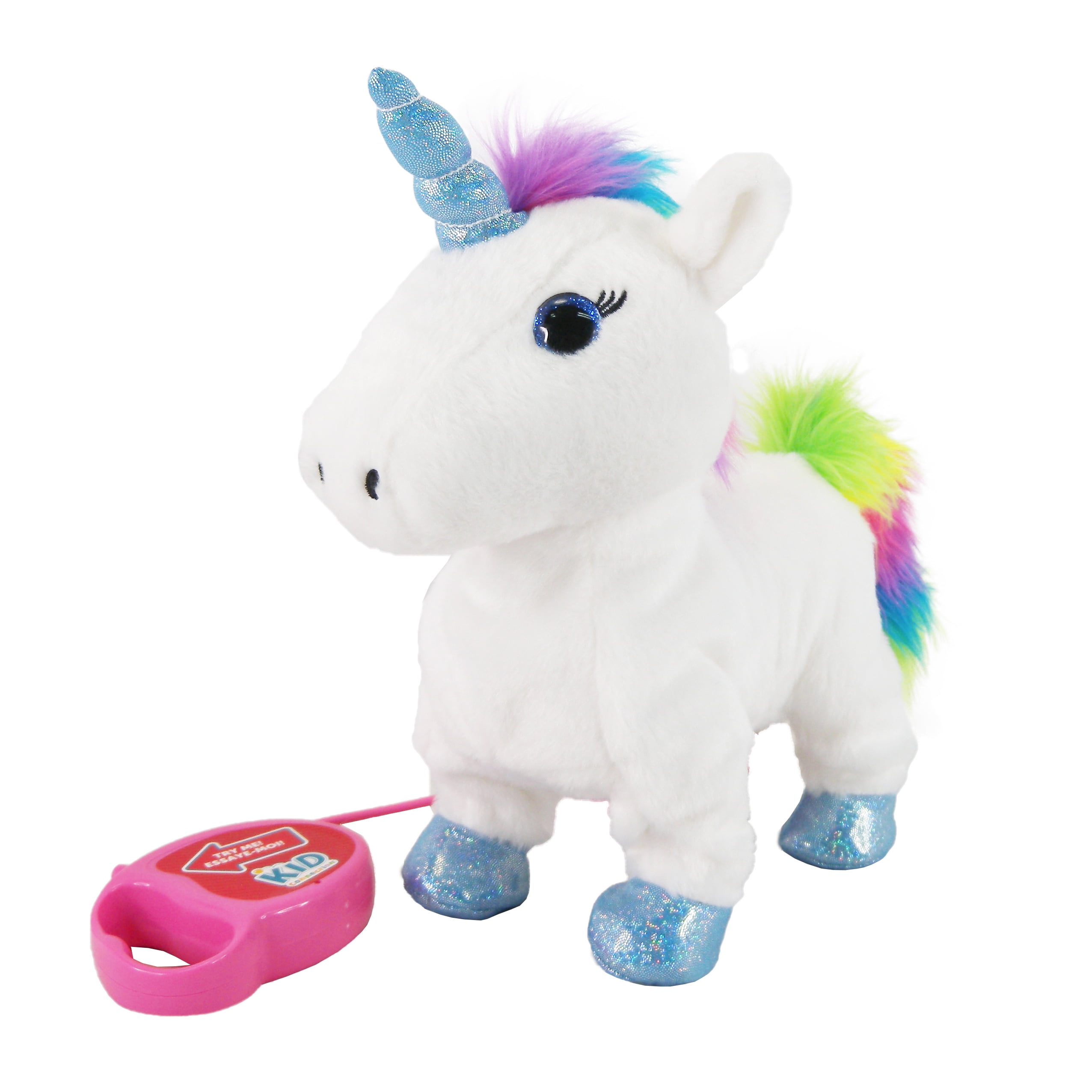 walking unicorn toy kid connection