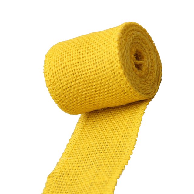 Yuarrent 1 rollo de decoraciones de boda, accesorios de ropa flexibles, cinta de ropa sencilla y cómoda para regalos, decoraciones de para fiestas, Artesanía Amarillo 6*200cm Yuarrent HA060418-05