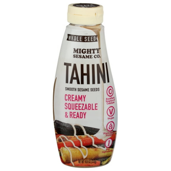 (Pack of 8) Mighty Sesame Co Tahini Squeeze Whole Seed 10.9 oz