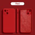 thumbnail image 1 of Original Square Liquid Silicone Phone Case For iPhone 14 13 12 Pro Max Mini Plus 2023 Shockproof Back Cover, 1 of 5