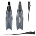thumbnail image 3 of Aleta Larga Calzante Cerrado CRESSI  Gara Professional LD Gris 31/32 MX | 46/47 EU, 3 of 6
