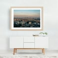 thumbnail image 5 of Hollywood from Runyon - Los Angeles California Photography Oak Framed Wall Art Print 20 x 30 inches, 5 of 6