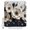 White, variant on Cream Beige Flowers Bathroom Shower Curtains with 12 Hooks Polyester Waterproof Shower Curtain for Stalls and Bathtubs Modern Chic Floral Navy Blue Leaves Decorative Bathroom Curtain 54x78 Inches