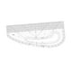 thumbnail image 3 of Regla de costura Regla de curva francesa Diseño de moda de sastre Patronaje en pulgadas Grande 40.64cm, 3 of 9
