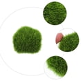 thumbnail image 5 of HONMEET 4pcs Green Foam Artificial Moss Stones for Home Decoration, Craft Accessories, Realistic Design, 2.4x2.4x1.2in, 5 of 8