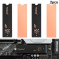 thumbnail image 1 of Almohadilla Térmica Cobre 2 Uds. Enfriador Ligero 0 2mm para SSD M. Nvme (C), 1 of 5