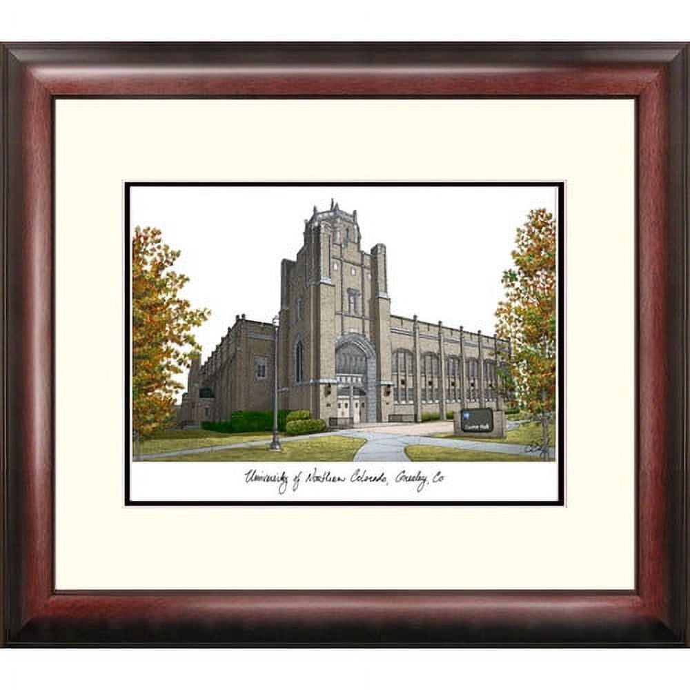 Nicholls State Alumnus Framed Lithograph