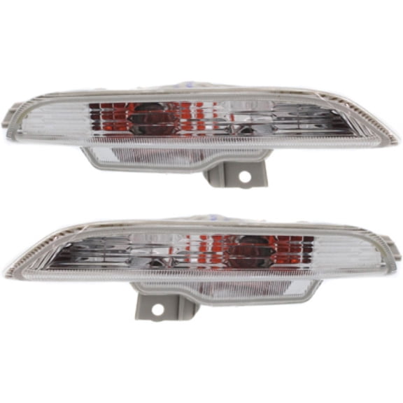CarLights360: For 2010 Honda Insight Turn Signal Light Assembly Driver and Passenger Side Pair w/ Bulbs DOT Certified - Replaces HO2530125 HO2531125