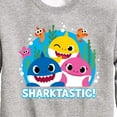 thumbnail image 3 of Baby Shark - Sharktastic - Toddler And Youth Crewneck Fleece Sweatshirt, 3 of 6