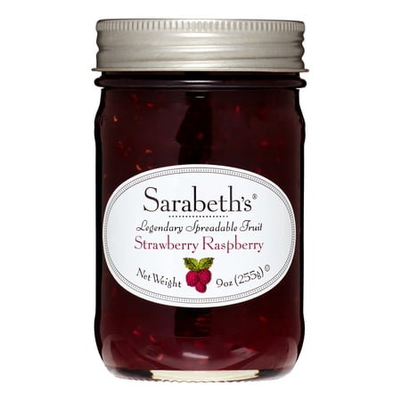 Sarabeth's Legendary Spreadable Fruit, Strawberry Raspberry, 9 Oz