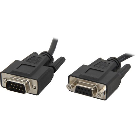 UPC: 0757120520320 | C2G 52032 DB9 M/F Serial RS232 Extension Cable  Black (15 Feet  4.57 Meters)