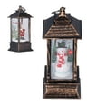 thumbnail image 2 of Mavis Laven Lighted Snow Globe Lantern,Christmas Water Lantern,Lighted Street Lamp Shaped Christmas Snow Globe Lantern Home Party Festival Decoration Props, 2 of 8