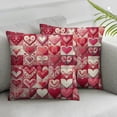 thumbnail image 3 of Valentines Pillow Decorative Pillow Covers Heart Ourdoor Spring Throw Pillows Case Decorative Cushion Cases for Valentines Day Gift Bedroom Clearance, 3 of 7