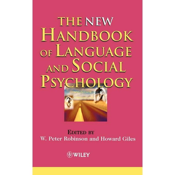 The New Handbook of Language and Social Psychology, (Hardcover)