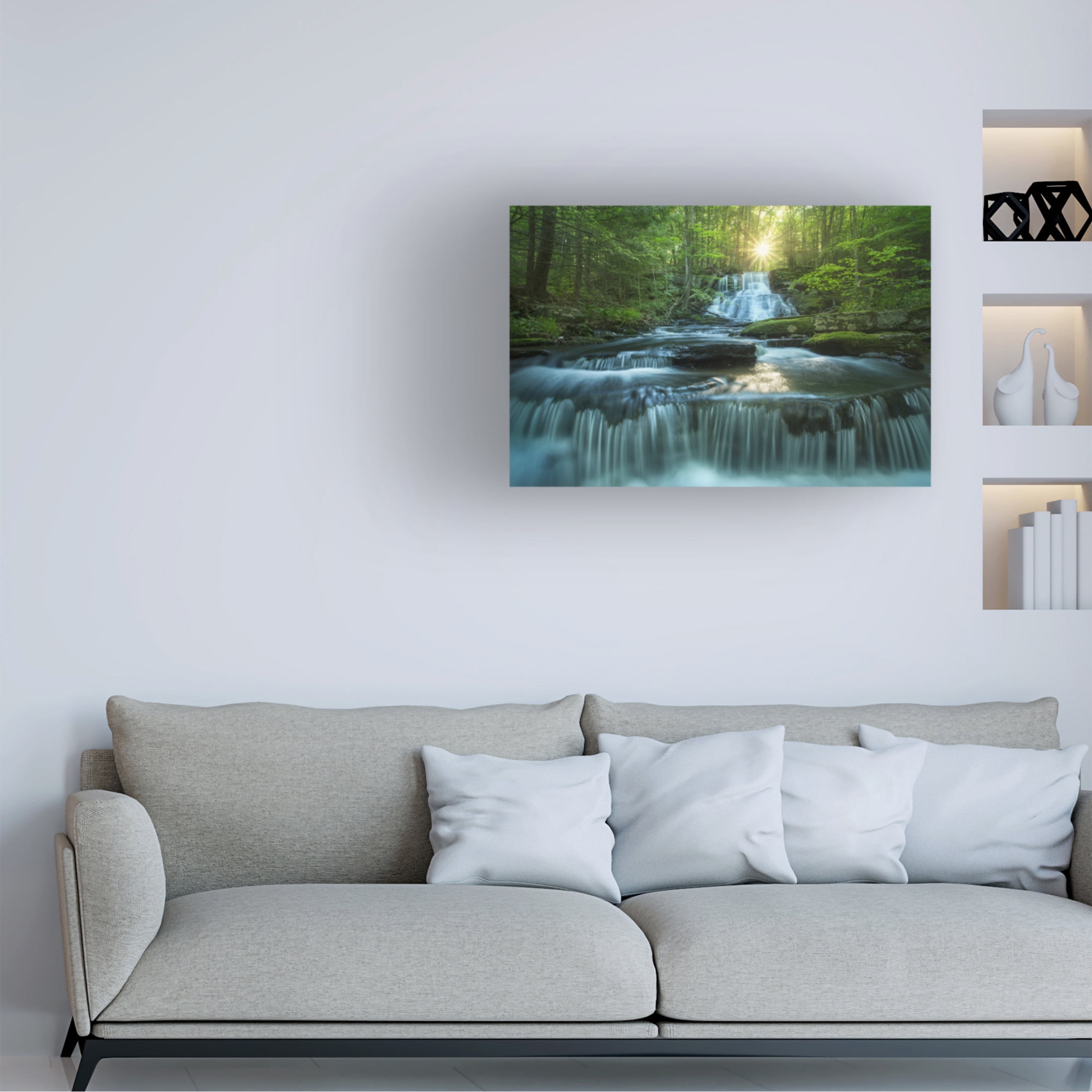 Canvas Wall Art - Patrick Zephyr 'Sublime' Wall Art for Living Room, Bedroom, or Office Décor by Trademark Fine Art - 47 x 30 Inches