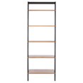 thumbnail image 4 of SAFAVIEH Cullyn 5 Tier Leaning Etagere, Natural/Charcoal (27.6 in. W x 14 in. D x 76 in. H), 4 of 12