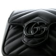 thumbnail image 6 of Pre-Owned GG Marmont Flap Belt Bag Matelasse Leather Mini By Rebag, 6 of 7